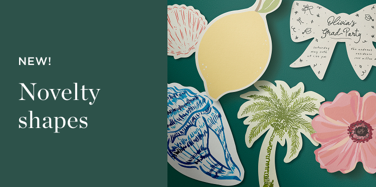 NEW! Novelty Shapes Shop Now