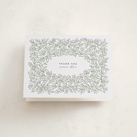 Letterpress Baby Shower Thank You Cards