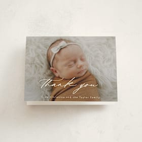Birth Announcement Thank You Cards