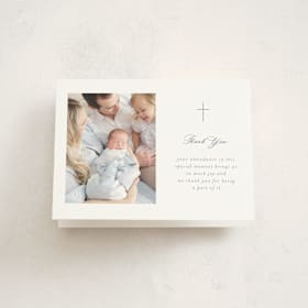 Baptism and Christening Thank You Cards