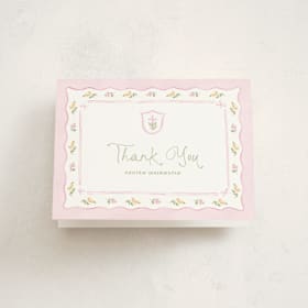 Baptism and Christening Thank You Cards