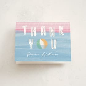 Children's Birthday Party Thank You Cards