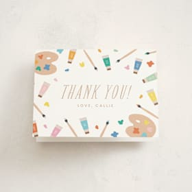 Children's Birthday Party Thank You Cards