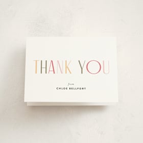 Children's Birthday Party Thank You Cards