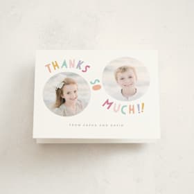 Children's Birthday Party Thank You Cards