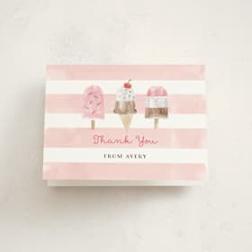 Children's Birthday Party Thank You Cards