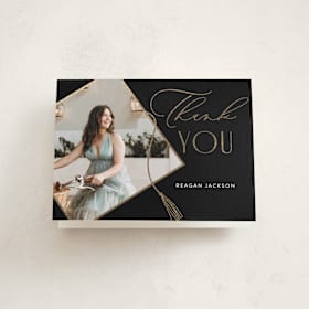 Foil-Pressed Graduation Thank You Cards