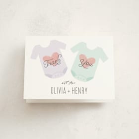 Baby Shower Thank You Cards