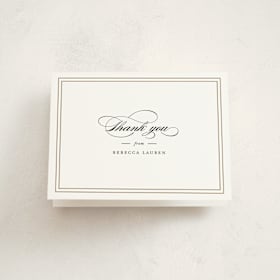 Mitzvah Thank You Cards