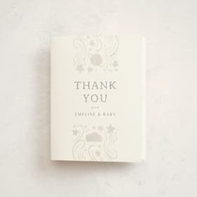 Gloss-Press® Baby Shower Thank You Cards