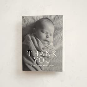 Birth Announcement Thank You Cards