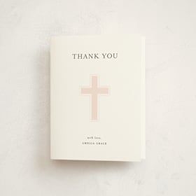 Baptism and Christening Thank You Cards