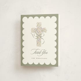 Baptism and Christening Thank You Cards