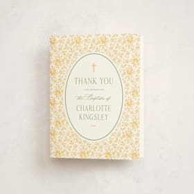 Baptism and Christening Thank You Cards