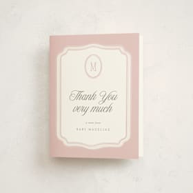 Baptism and Christening Thank You Cards