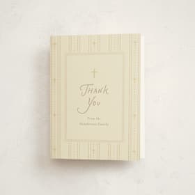 Baptism and Christening Thank You Cards
