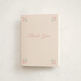 Baptism and Christening Thank You Cards
