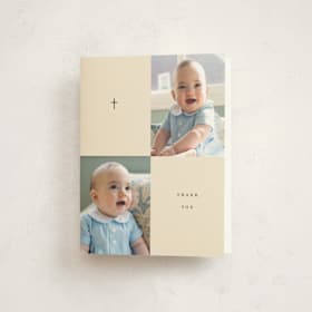 Baptism and Christening Thank You Cards