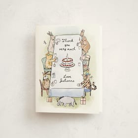 Children's Birthday Party Thank You Cards