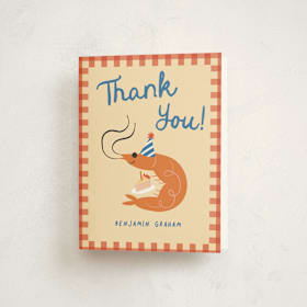 Children's Birthday Party Thank You Cards