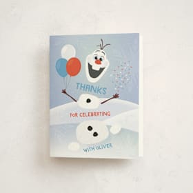 Children's Birthday Party Thank You Cards