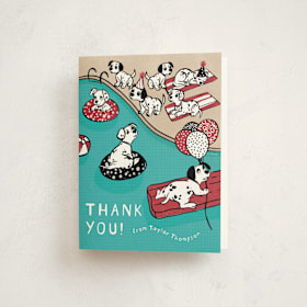 Children's Birthday Party Thank You Cards