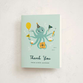 Children's Birthday Party Thank You Cards