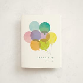 Children's Birthday Party Thank You Cards