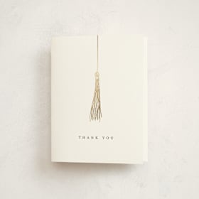 Foil-Pressed Graduation Thank You Cards