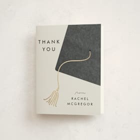 Foil-Pressed Graduation Thank You Cards