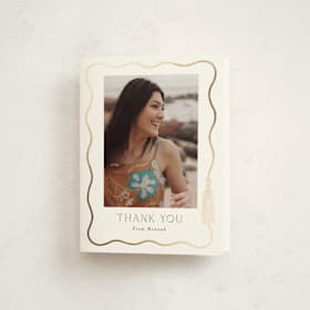 Foil-Pressed Graduation Thank You Cards