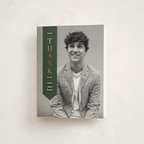 Foil-Pressed Graduation Thank You Cards