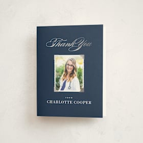 Foil-Pressed Graduation Thank You Cards