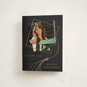 Foil-Pressed Graduation Thank You Cards