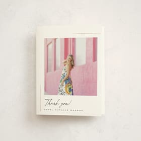 Foil-Pressed Graduation Thank You Cards