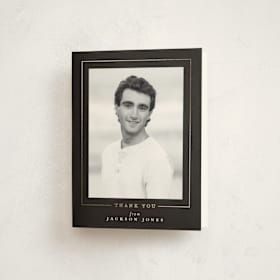 Foil-Pressed Graduation Thank You Cards