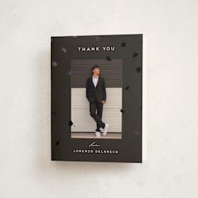 Foil-Pressed Graduation Thank You Cards