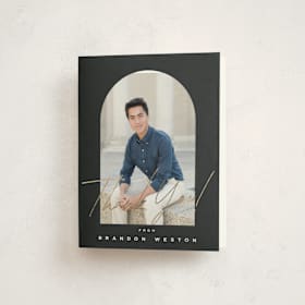 Foil-Pressed Graduation Thank You Cards
