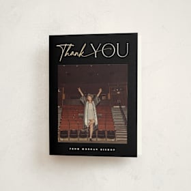 Foil-Pressed Graduation Thank You Cards