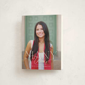 Foil-Pressed Graduation Thank You Cards