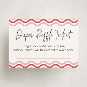 Mini Baby Shower Insert Cards