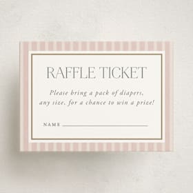 Mini Baby Shower Insert Cards