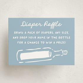 Mini Baby Shower Insert Cards