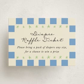 Mini Baby Shower Insert Cards