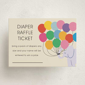Mini Baby Shower Insert Cards