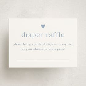 Mini Baby Shower Insert Cards