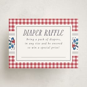 Mini Baby Shower Insert Cards