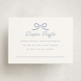 Mini Baby Shower Insert Cards
