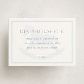 Mini Baby Shower Insert Cards
