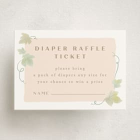 Mini Baby Shower Insert Cards